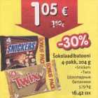 Šokolaadibatooni 4-pakk