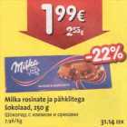 Allahindlus - Milka rosinate ja pähklitega šokolaad