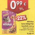 Allahindlus - Whiskas kana-köögivilja kassitoit