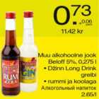 Alkohol - Muu alkohoolne jook