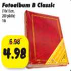 Fotoalbum B Classic (10x15cm, 200 pildid) 1 tk