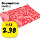 Saunalina (69x137cm) 1tk