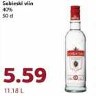 Sobieski viin
40%
50 cl