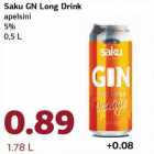Allahindlus - Saku GN Long Drink
apelsini
5%
0,5 L