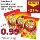 Tutti Frutti
kummikommid
passion, original, splash
140 g / 160 g