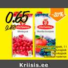 Põltsamaa mahlajook, 1 l