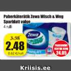 Allahindlus - Paberkäterätik Zewa Wisch & Weg Sparblatt valge 