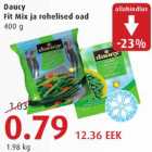 Allahindlus - Daucy Fit Mix ja rohelised oad