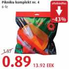 Магазин:Comarket,Скидка:Комплект для пикника