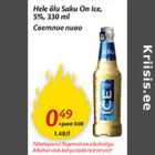 Allahindlus - Hele õlu Saku On Ice,