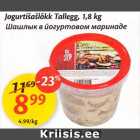 Allahindlus - Jogurtišašlõkk Tallegg, 1,8 kg