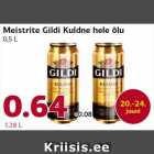Meistrite Gildi Kuldne hele õlu
0,5 L