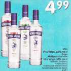Allahindlus - Viin
Viru Valge, 40%, 50 cl;
Maitsestatud viin
Viru Valge, 38%, 50 cl