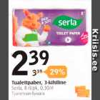 Tualettpaber, 3-kihiline
