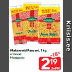 Makaronid Panzani, 1 kg


