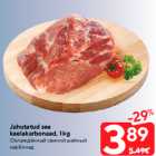Jahutatud sea
kaelakarbonaad, 1 kg
