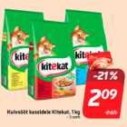 Allahindlus - Kuivsööt kassidele Kitekat, 1 kg