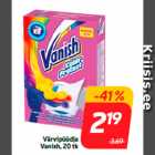 Улавливатель краски Vanish, 20 шт.