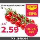 Сливовые помидоры черри
кг