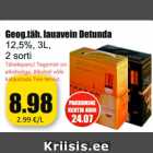 Allahindlus - Geog.täh. lauavein Detunda