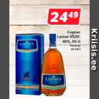 Allahindlus - Cognac
Larsen VSOP,
40%, 50 cl
