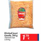 Riivitud juust Gouda, 300 g