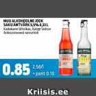 MUU ALKOHOOLNE JOOK SAKU ANTVÄRK