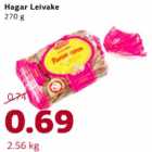 Hagar leivake 270g