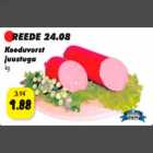 Keeduvorst juustuga kg