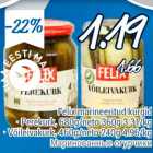 Felix marineeritud kurgid