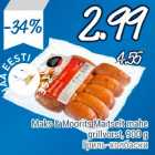 Maks & Moorits Maitselt mahe grillvorst, 900 g