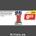 Allahindlus - Oskar Mündi viilutatud
täissuitsuvorst, 80 g