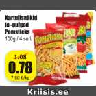 Магазин:Grossi,Скидка:Картофельные закуски и -палочки Pomsticks