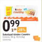 Šokolaad Kinder Country