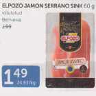 ELPOZO JAMON SERRANO SINK 60 g