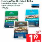 Heeringafilee õlis Kaluri, 240 g

