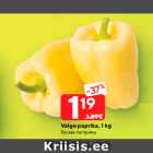 Valge paprika, 1 kg
