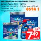 Nõudepesumasina tabletid Finish*
