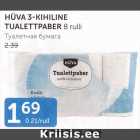 HÜVA 3-KIHILINE TUALETTPABER 