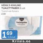 Allahindlus - HÜVA 3-KIHILINE TUALETTPABER 