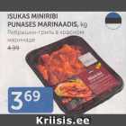 ISUKAS MINIRIBI PUNASES MARINAADIS, kg