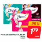 Pesukaitsmed Discreet, 60 tk*