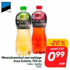 Allahindlus - Mineraliseeritud vesi mahlaga
Aura Schörle, 750 ml