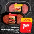 Veiselihast
burgeripihvid Rimi, 220 g