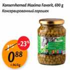 Allahindlus - Konservherned Maxima Favorit, 690 g 