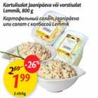 Allahindlus - Kaartulisalat Jaanipäeva või vorstisalat Lemmik, 800 g