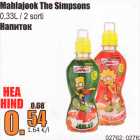 Allahindlus - Mahlajook The Simpsons