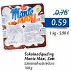 Allahindlus - Šokolaadipuding Monte Maxi, Zott 100 g