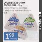SNOFRISK KITSEPIIMA TOORJUUST 125 G
