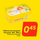 Allahindlus - Väherasvane margariin
Virtuosso, 40%, 400 g
